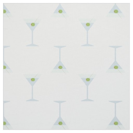 martini cocktail fabric