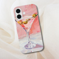 Martini Cocktail Painting 