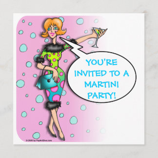 Martini - Cocktail Party Invitation