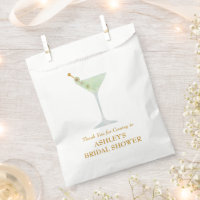 Martini Cocktail Wedding Favor Bridal Shower