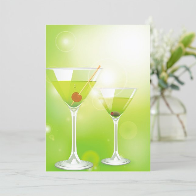 Martini Cocktails Invitations (Creator Uploaded)