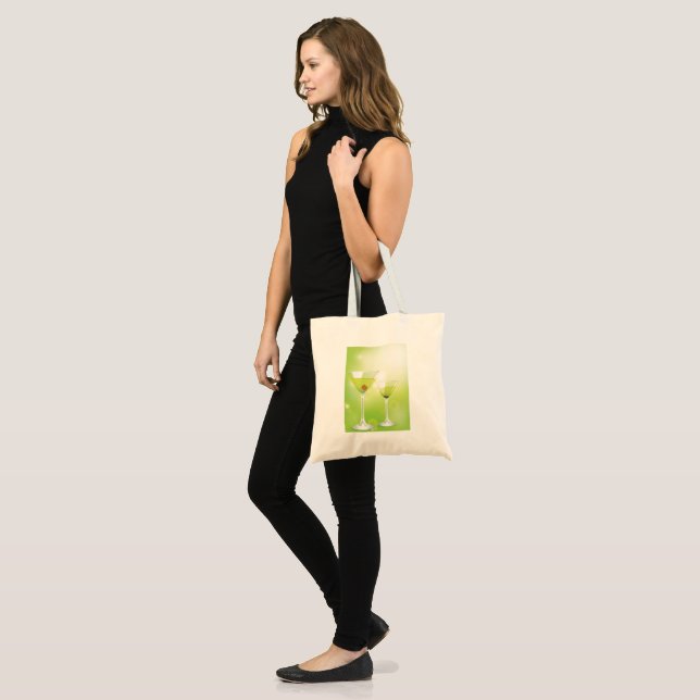 Martini Cocktails Tote Bag (Front (Model))