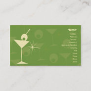 Martini Dazzle - Business Business Card at Zazzle