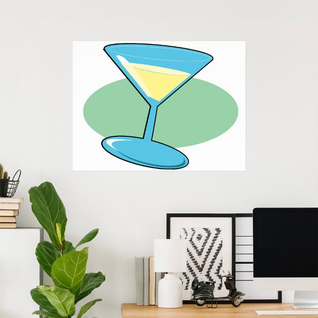 Martini Drink In A Glass Poster (Creator Uploaded)