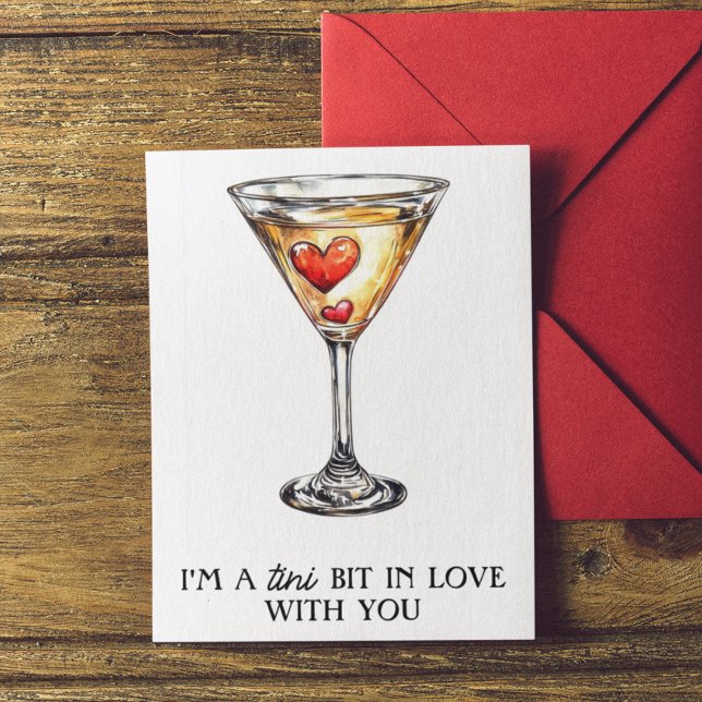 Martini Funny Valentine's Day Card (Creator Uploaded)