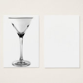 martini glass (Front & Back)
