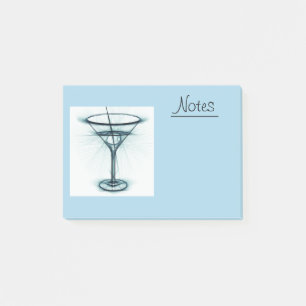 Martini Glass Sketch Post-it Notes