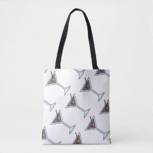 MARTINI GLASS TOTE BAG