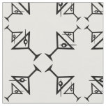 Martini Glasses Stylish Retro Martini Pattern Fabric