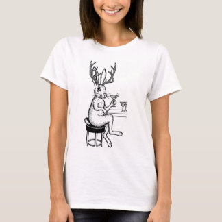 Martini Jackalope T-shirt