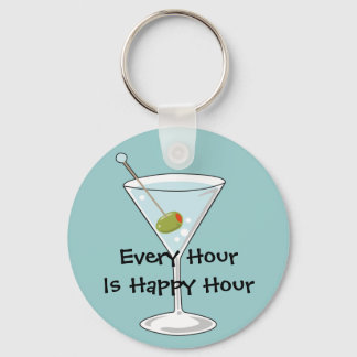 Martini Keychain