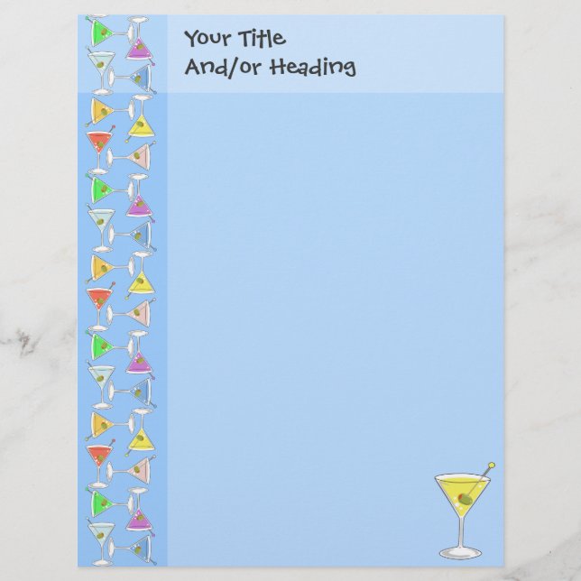 Martini Letterhead (Front)