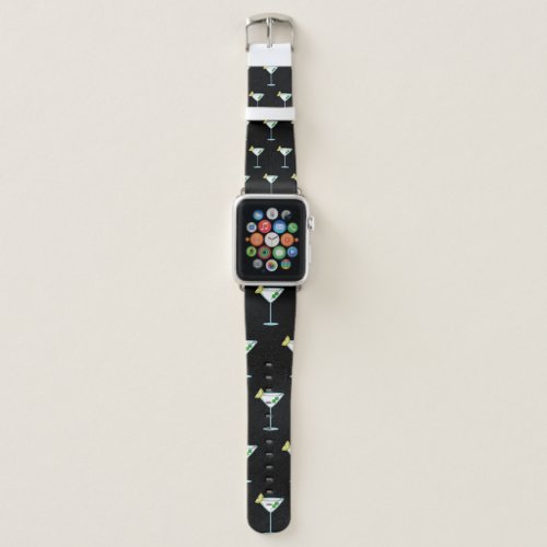 Martini Lovers Cocktail Glass Bartender Alcohol Apple Watch Band