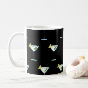 Martini Lovers Cocktail Glass Bartender Alcohol Coffee Mug