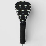 Martini Lovers Cocktail Glass Bartender Alcohol Golf Head Cover