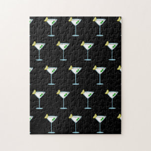 Martini Lovers Cocktail Glass Bartender Alcohol Jigsaw Puzzle