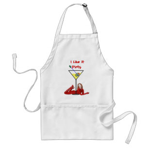 Martini Lovers Gifts "I Like it Dirty!" Adult Apron