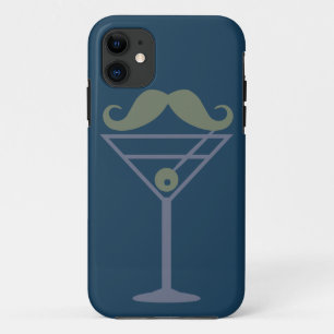 Martini Moustache custom iPhone case