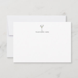 Martini Notecard