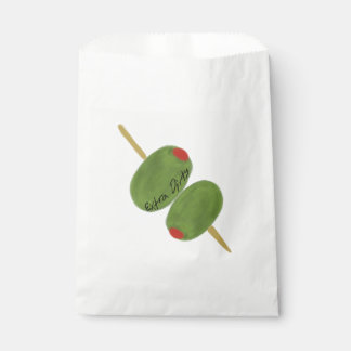 Martini Olives Favor Bag