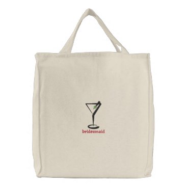 Martini Personalized Embroidered Bag