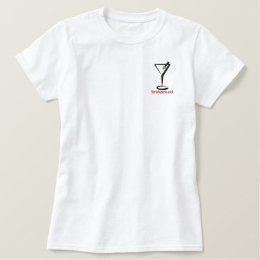 Martini Personalized Embroidered Shirt