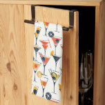 Martini Print  – Stylish Cocktail Bar Decor Kitchen Towel<br><div class="desc">Shake up your kitchen decor with our Martini Print Kitchen Towel. Perfect for cocktail enthusiasts and home bartenders, this stylish towel features a fun and vibrant martini glass design that adds a splash of sophistication and playfulness to your space. Crafted from high-quality, absorbent fabric, this kitchen towel is not only...</div>