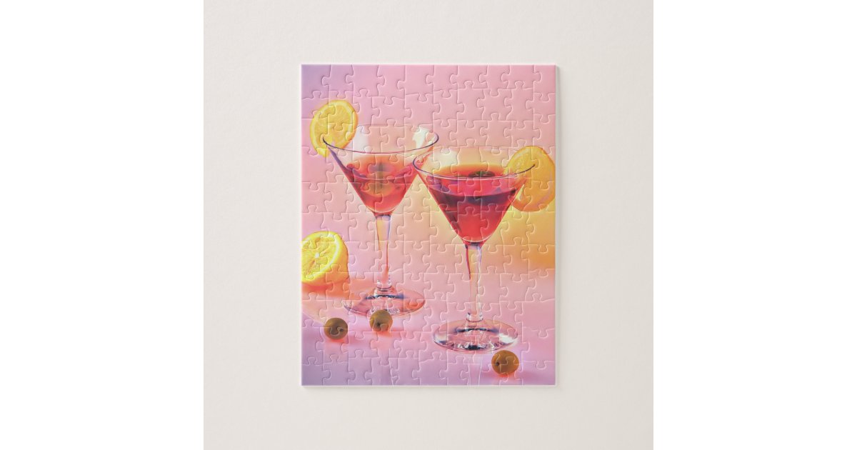 Martini Puzzle Zazzle