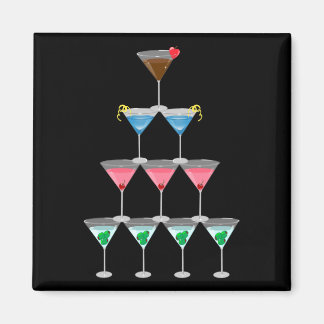 Martini Pyramid Magnet