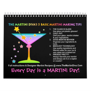 MARTINI RECIPE CALENDAR - Holidays & Seasonal