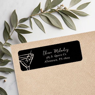 Martini Return Address Labels
