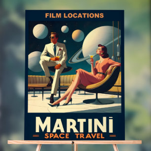 Martini Space Travel Posters Film Locations
