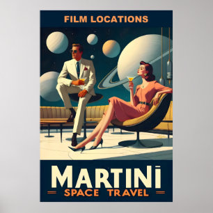 Martini Space Travel Posters Film Locations