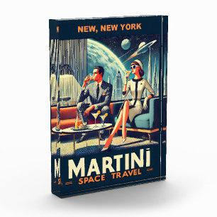Martini Space Travel Posters New, New York Photo Block