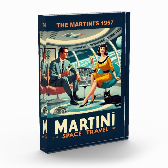 Martini Space Travel Posters The Martini's 1957 Photo Block (Left)