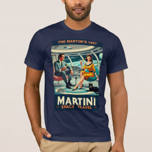 Martini Space Travel Posters The Martini's 1957 T-Shirt