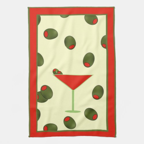 Martini Tea Towel