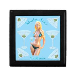 Martini time Bikini Babe Thunder_Cove  Gift Box