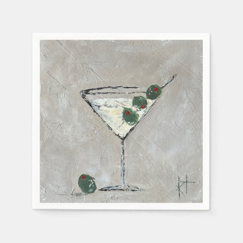 Martini Time Napkins