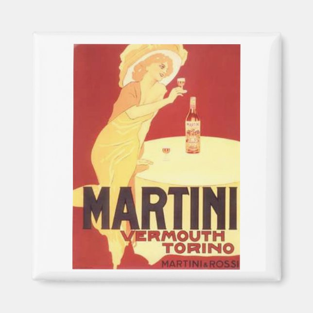 Martini Vermouth Torino Magnet (Front)