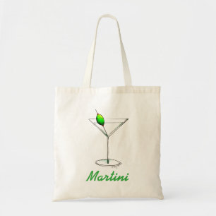 Martini w/ Olive Drink Cocktail Cocktails NYC Tote