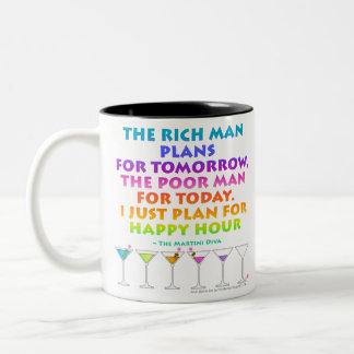 MARTINI ZEN - Plan for Happy Hour  Mug