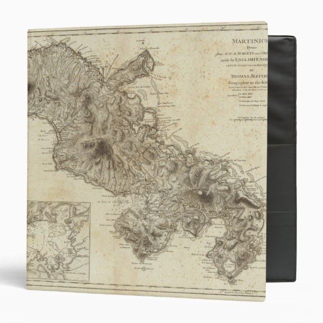 Martinico 3 Ring Binder (Front/Inside)