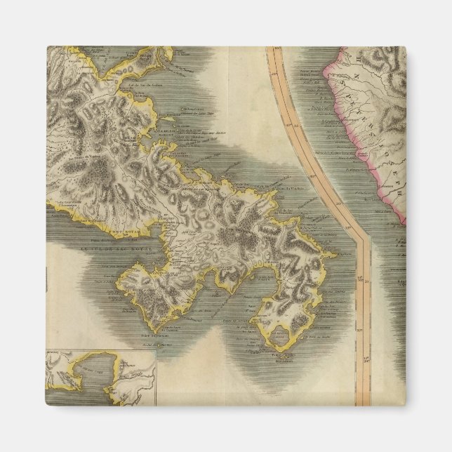 Martinico, Dominica Magnet (Front)