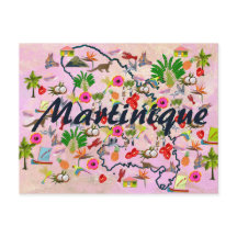 Martinique carte postale