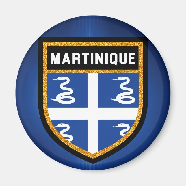 Martinique Flag Magnet (Front)