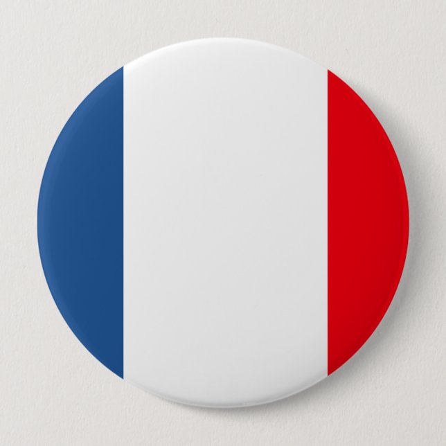Martinique Flag Pinback Button (Front)