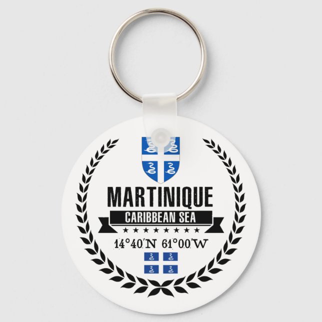 Martinique Keychain (Front)