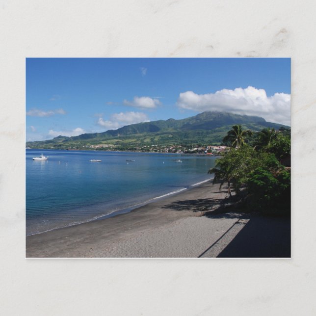 Martinique panoramic postcard (Front)
