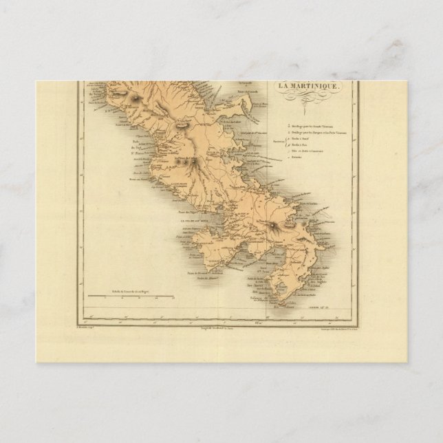 Martinique Postcard (Front)